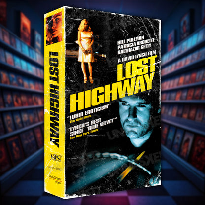 Lost Highway Supersized VHS Wall Art
