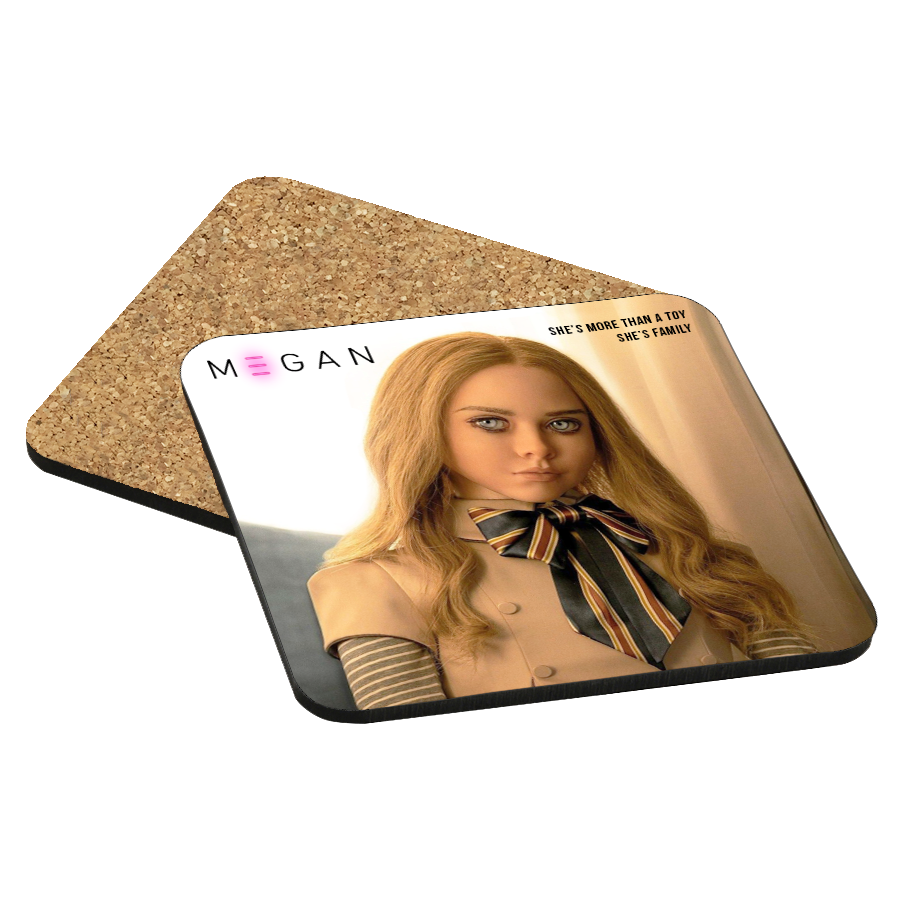 M3GAN Drink Coaster