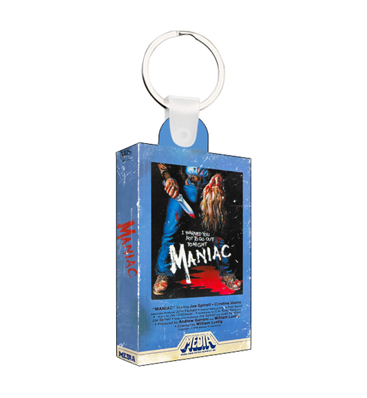 Maniac Mini VHS Keychain