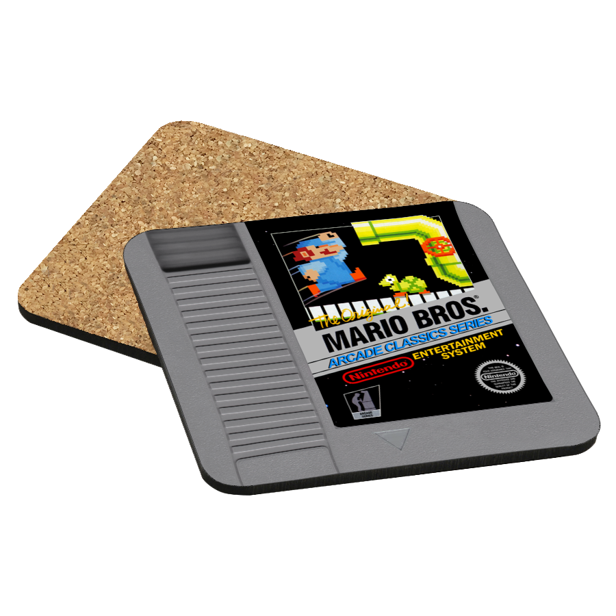 Mario Bros NES Drink Coaster