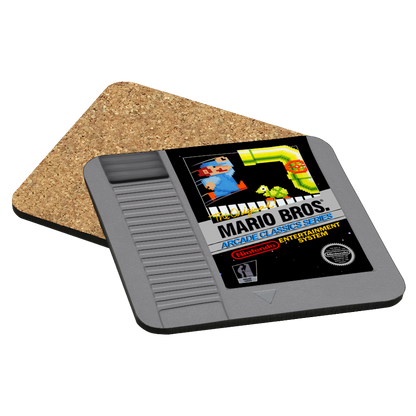 Mario Bros NES Drink Coaster