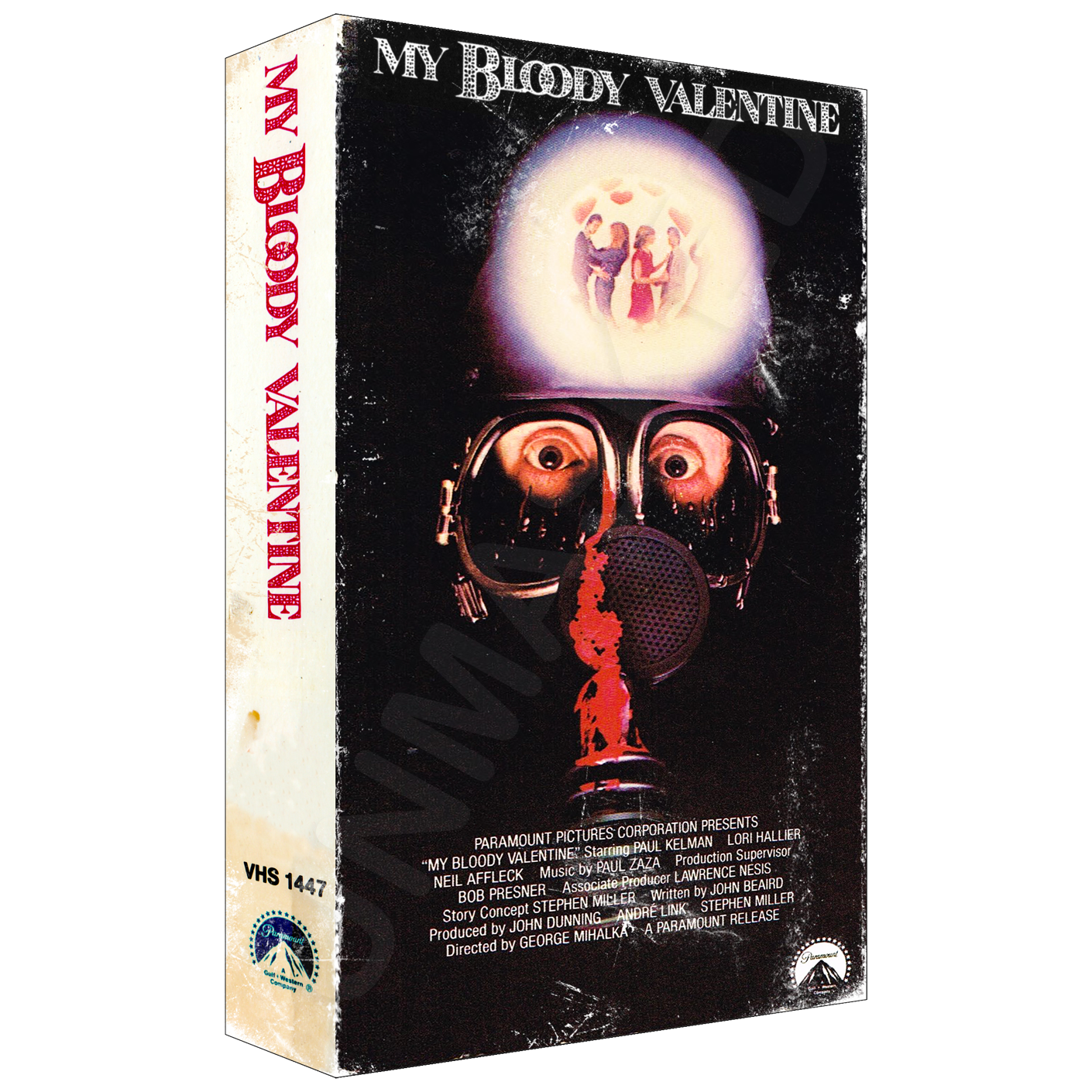 My Bloody Valentine Oversized VHS Plaque