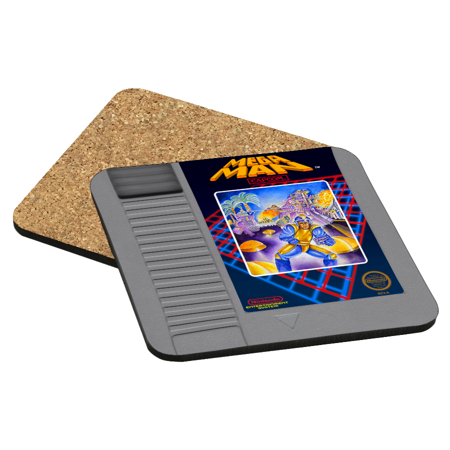 Mega Man NES Drink Coaster