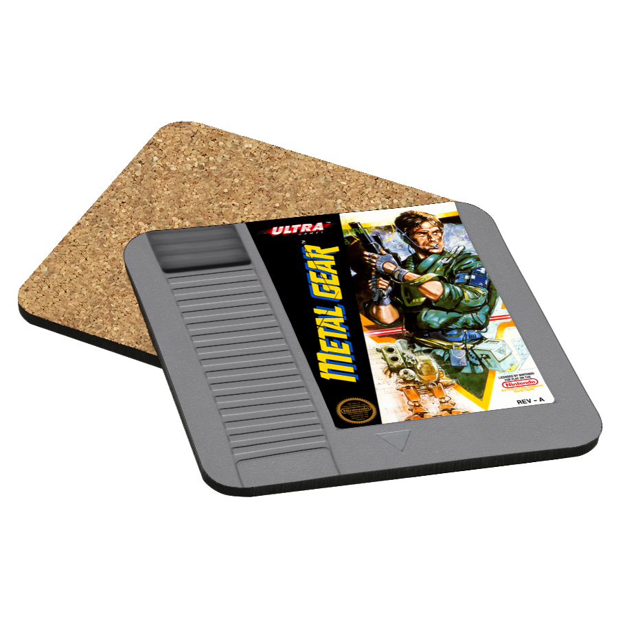 Metal Gear NES Drink Coaster