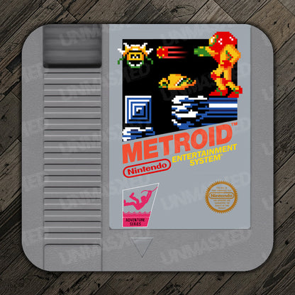Metroid NES Drink Coaster