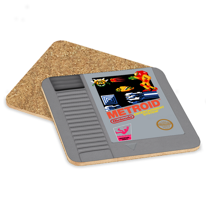 Metroid NES Drink Coaster