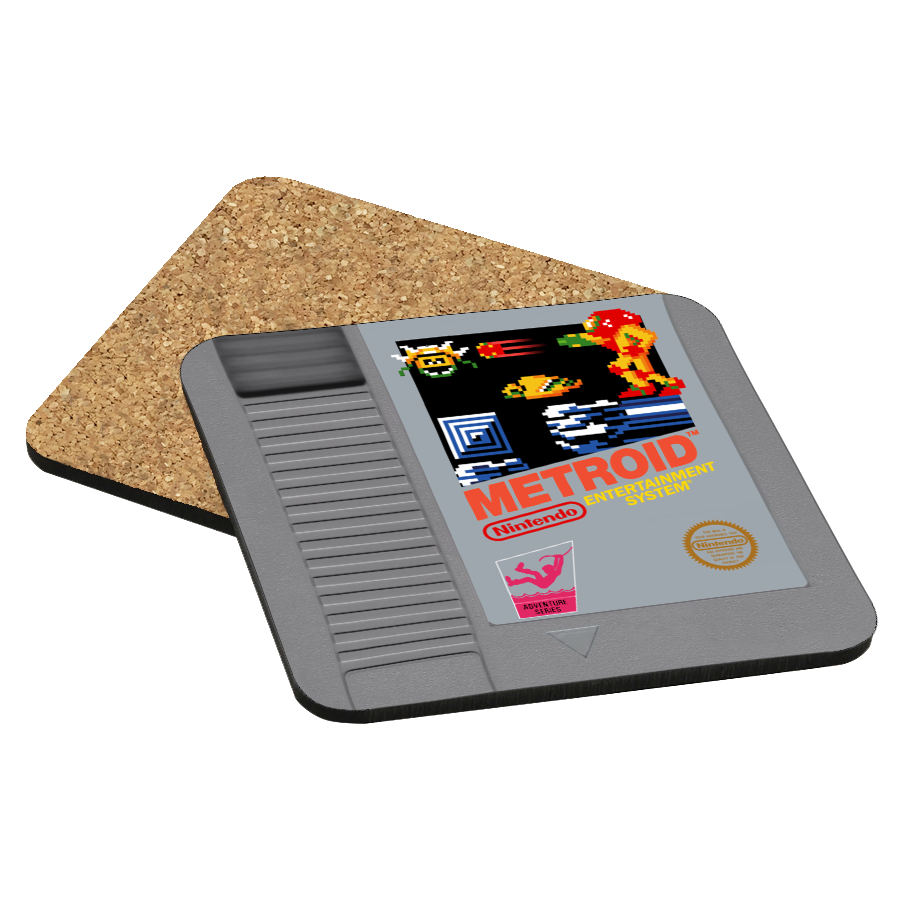 Metroid NES Drink Coaster