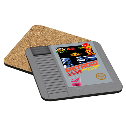 Metroid NES Drink Coaster