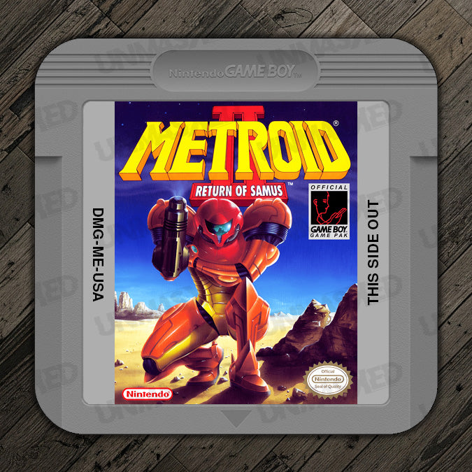 Metroid II Game Boy Drink Coaster