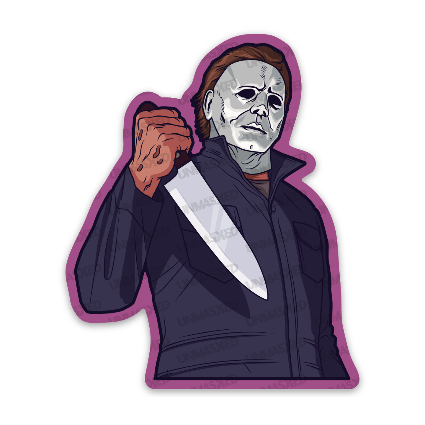 Halloween Michael Myers Sticker