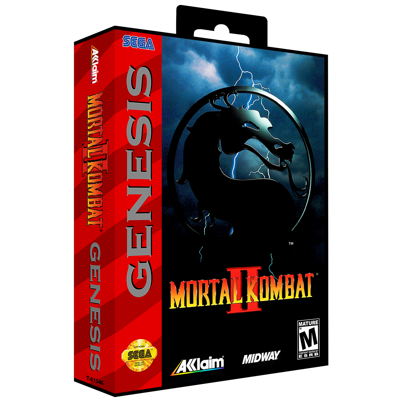 Mortal Kombat II Oversized Genesis Wall Decor