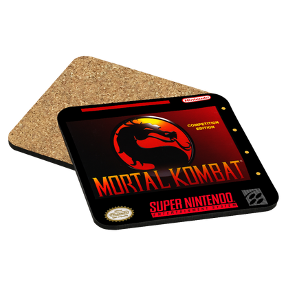 Mortal Kombat SNES Drink Coaster