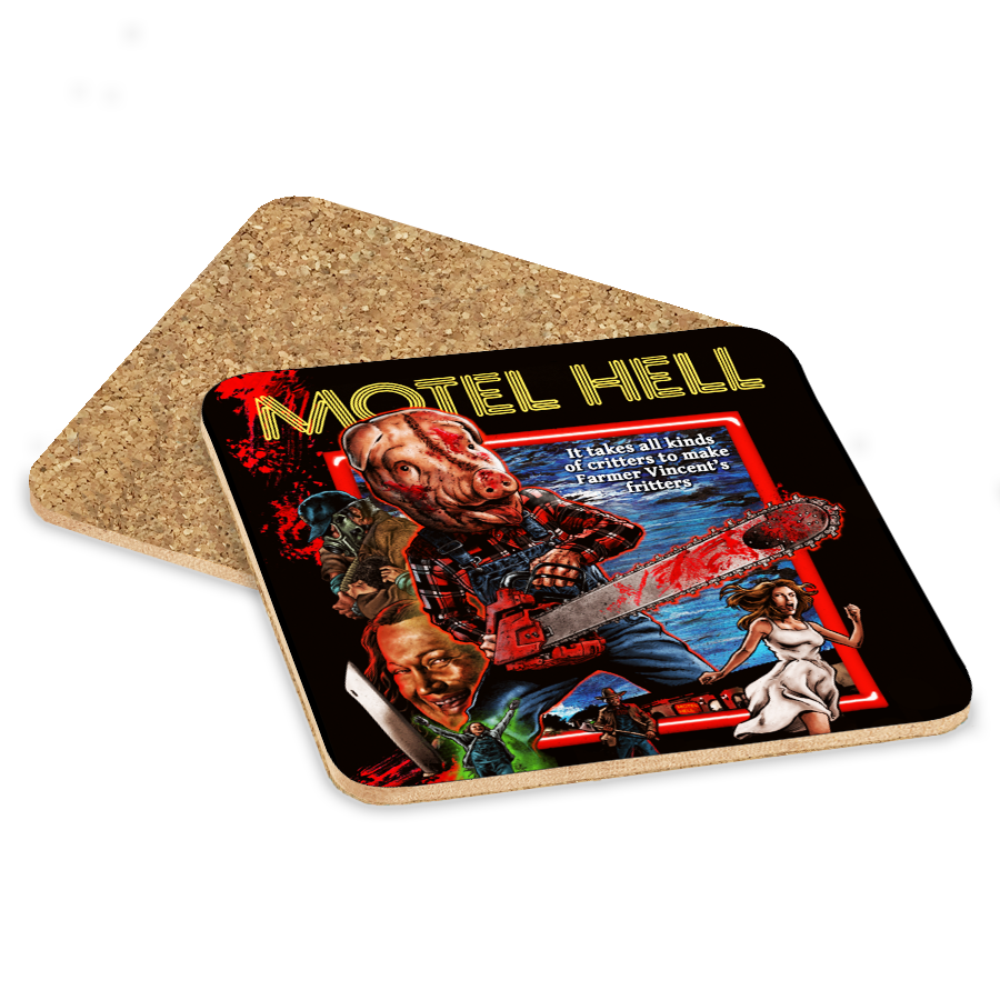 Motel Hell Drink Coaster