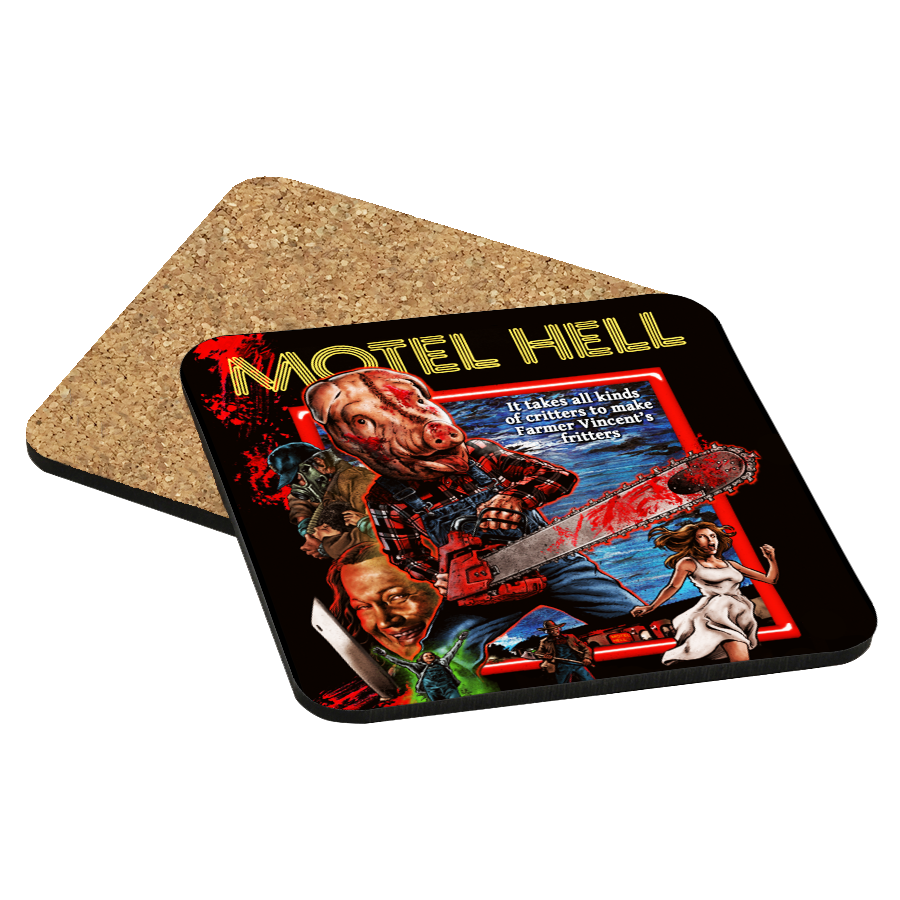Motel Hell Drink Coaster