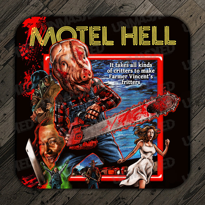 Motel Hell Drink Coaster