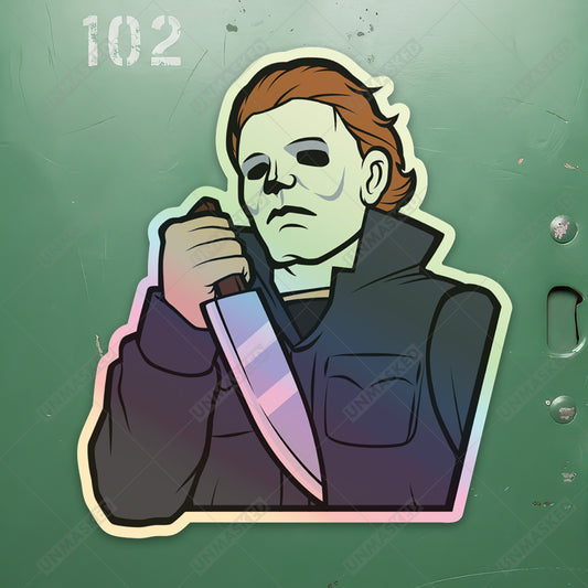 Holographic Michael Myers Sticker