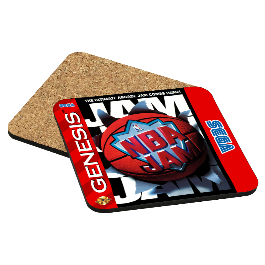 NBA Jam Genesis Drink Coaster