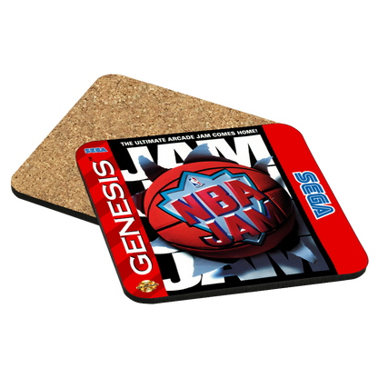 NBA Jam Genesis Drink Coaster