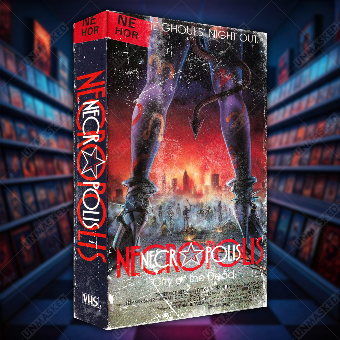 Necropolis Supersized VHS Wall Art