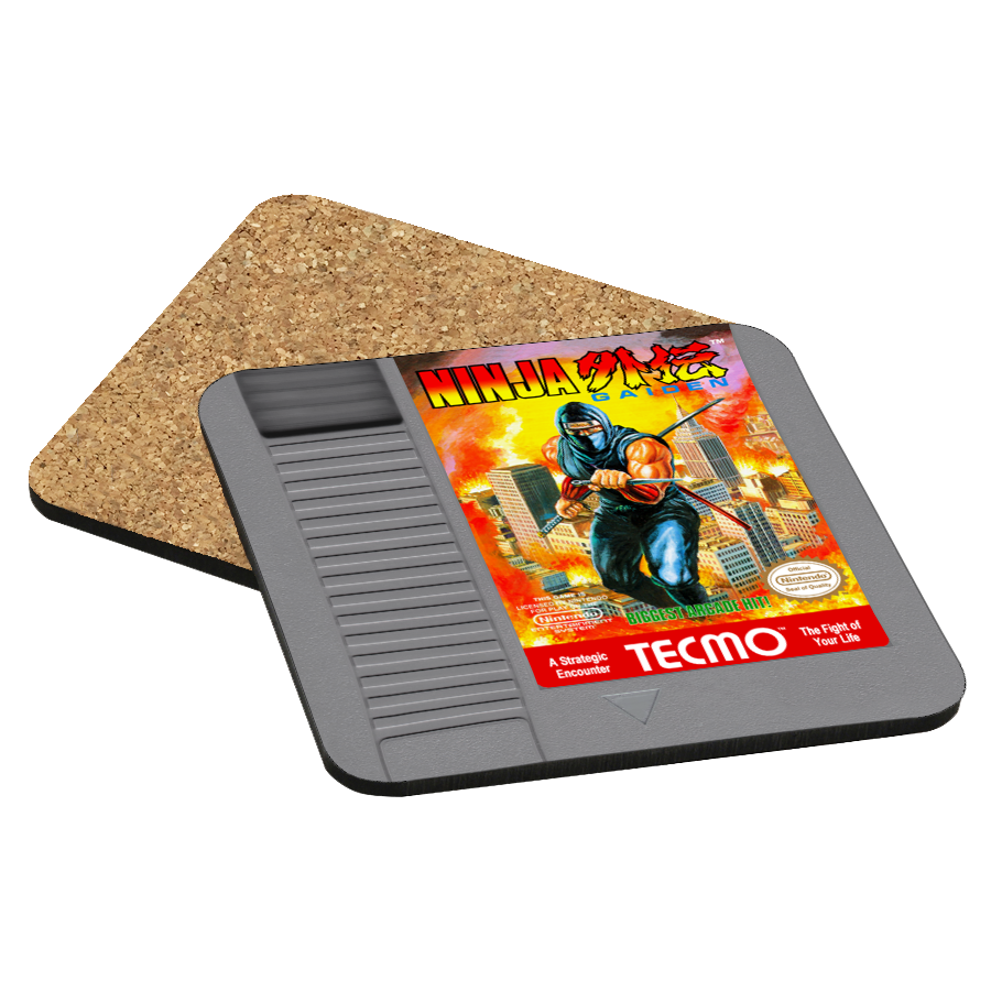 Ninja Gaiden NES Drink Coaster