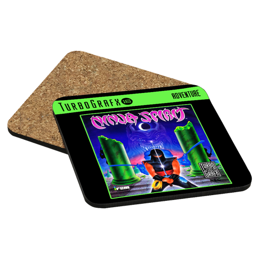 Ninja Spirit TurboGrafx-16 Drink Coaster