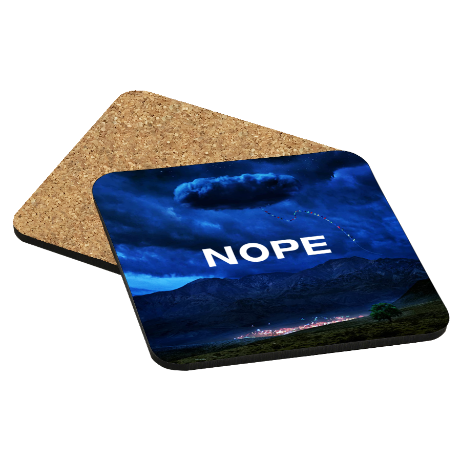 Nope Drink Coaster