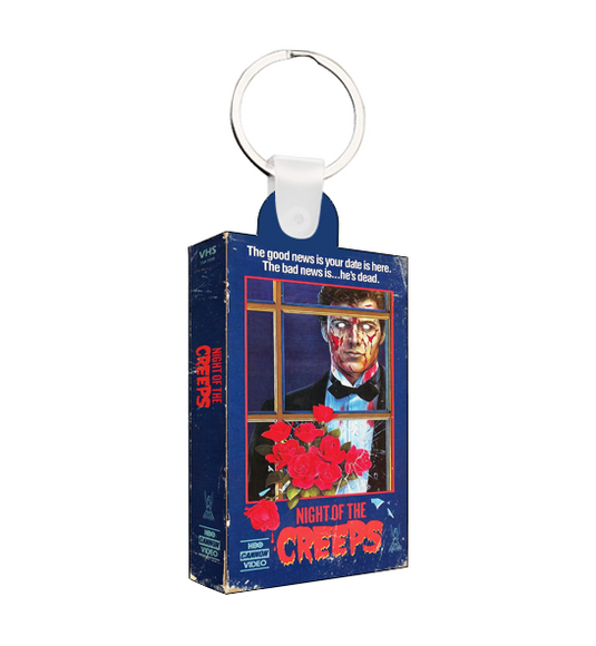 Night of the Creeps Mini VHS Keychain