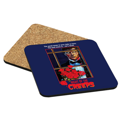 Night of the Creeps Drink Coaster