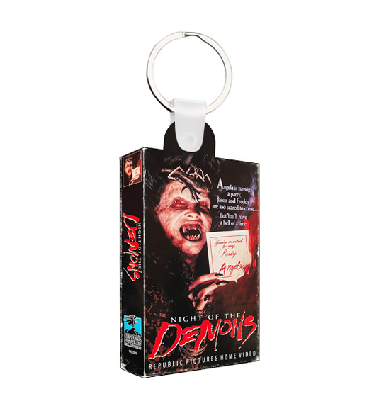 Night of the Demons Mini VHS Keychain