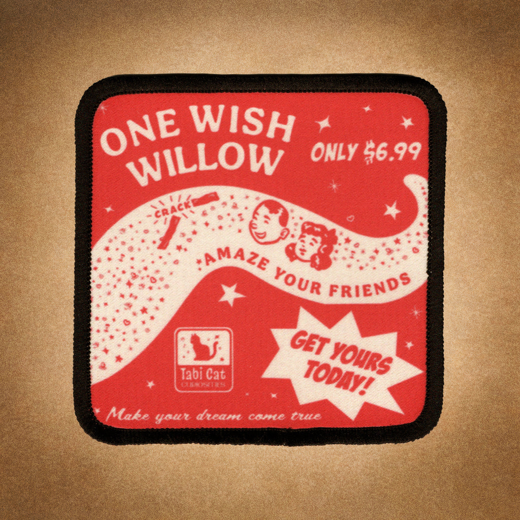 One Wish Willow Iron-On Patch