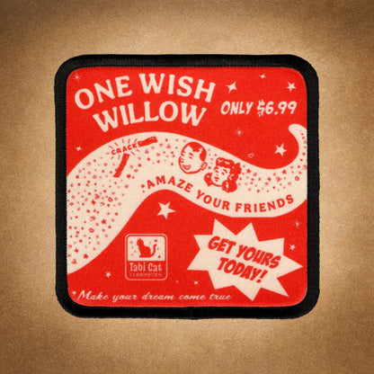 One Wish Willow Iron-On Patch