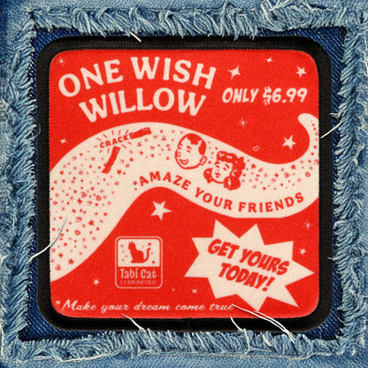 One Wish Willow Iron-On Patch