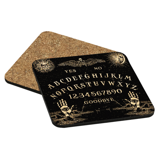 Gothic Ouija Board Drink Coaster
