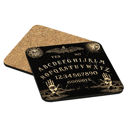Gothic Ouija Board Drink Coaster