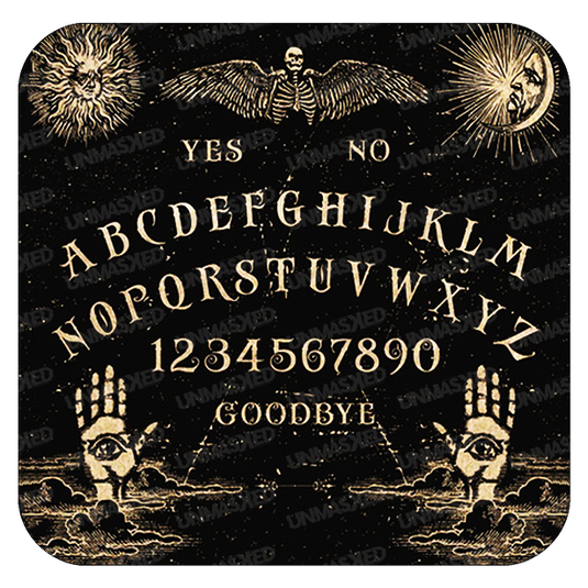 Gothic Ouija Board Drink Coaster
