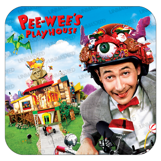 Pee-wee's Playhouse Drink Coaster
