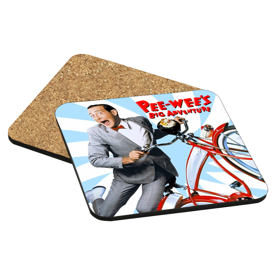 Pee-wee's Big Adventure Drink Coaster