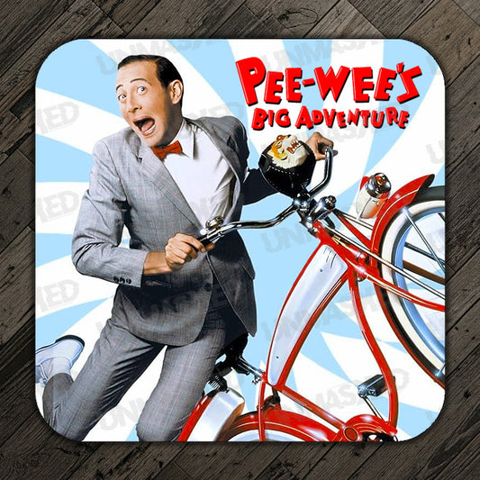 Pee-wee's Big Adventure Drink Coaster