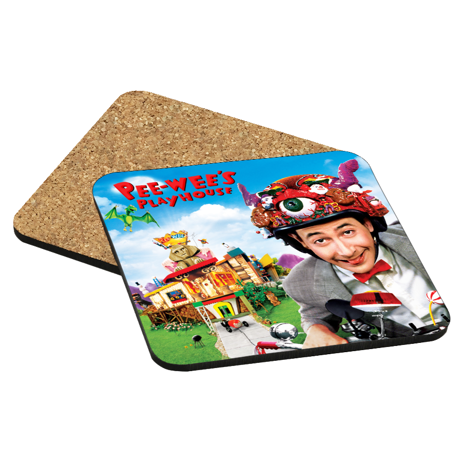 Pee-wee's Playhouse Drink Coaster