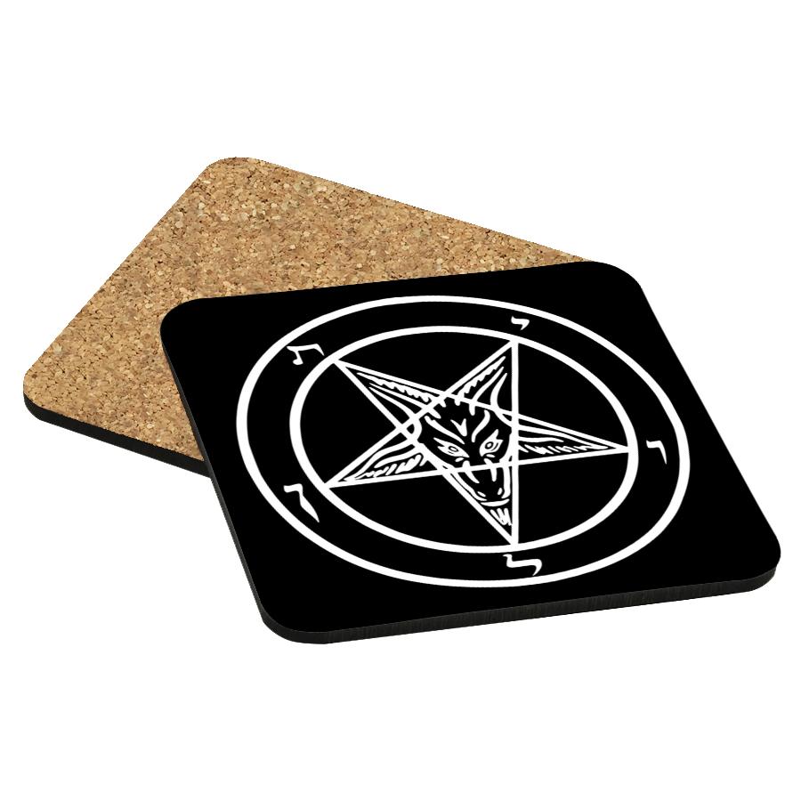 Pentagram Drink Coaster
