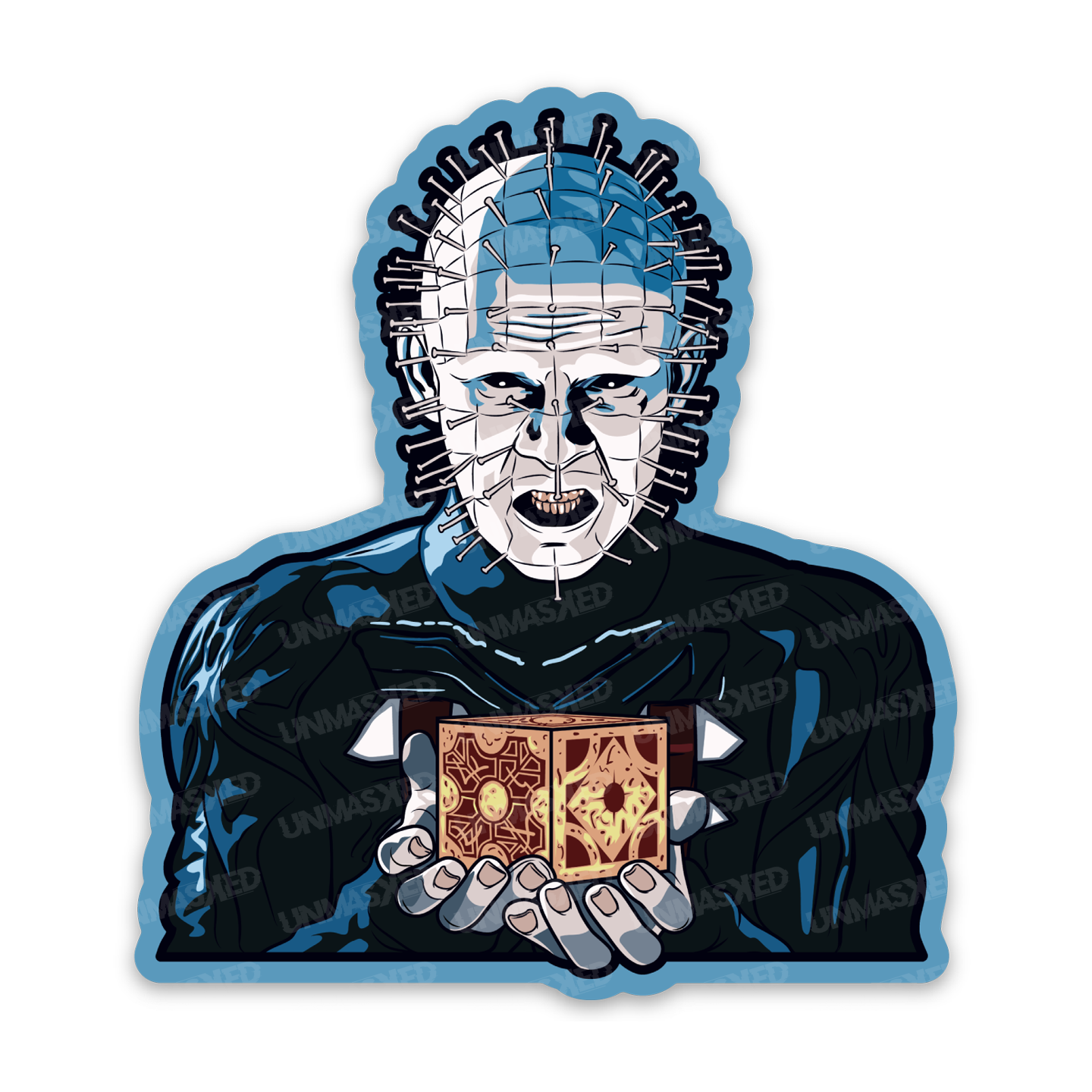 Pinhead Sticker – UNMASKED