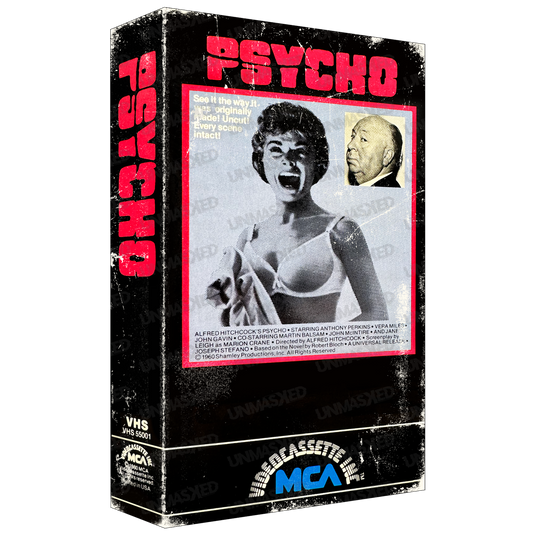 Psycho Oversized VHS Plaque