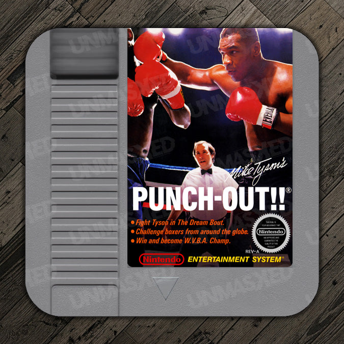 Mike Tyson's Punch-Out!! NES Drink Coaster