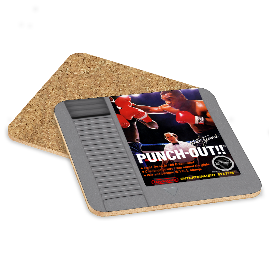 Mike Tyson's Punch-Out!! NES Drink Coaster