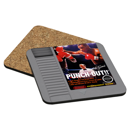 Mike Tyson's Punch-Out!! NES Drink Coaster