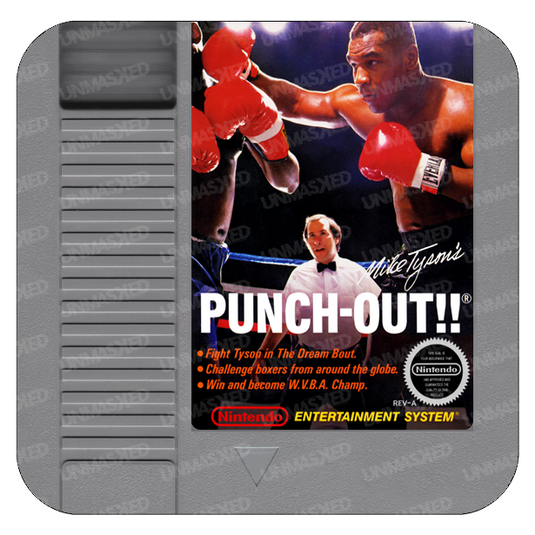 Mike Tyson's Punch-Out!! NES Drink Coaster