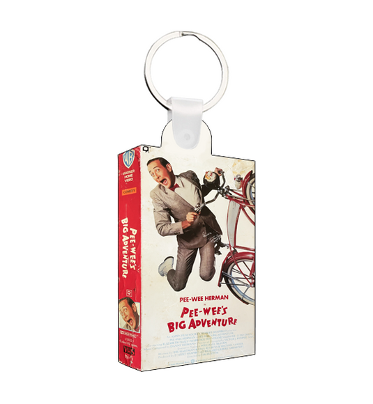 Pee-wee's Big Adventure Mini VHS Keychain