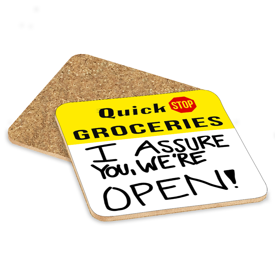 Quick Stop Drink Coaster