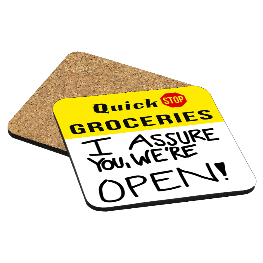 Quick Stop Drink Coaster