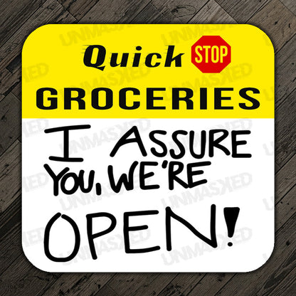 Quick Stop Drink Coaster